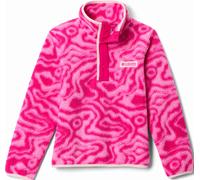 Columbia - Forros polares/plumíferos niños - Helvetia II Printed Half Snap Fleece Guava Pink Topoglitch Guava Pink - Talla Infantil XXS - Rosa Rosa XXS