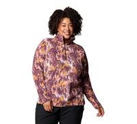 Columbia Glacial 4 Print Media Cremallera Forro Polar, Moonvista Timberwild, S para Mujer