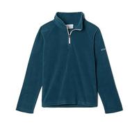 Columbia Glacial Fleece Half Zip, Sudadera De Forro Polar para Niñas, Night Wave/Dusty Pink, Talla M