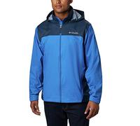 Columbia Glennaker Lake-Chaqueta Impermeable Entallada, Blue Jay, Navy, 4X para Hombre