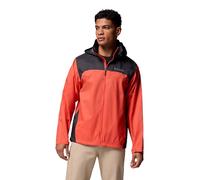 Columbia Glennaker Lake II Chaqueta impermeable para hombre, color zing/shark, talla XL