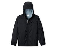 Columbia Glennaker Rain Jacket, Chubasquero Impermeable para Niños, Black, Talla M