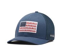 Columbia Gorra de Malla con Bandera de árbol y Corona Baja