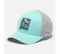 Columbia - Gorra de malla PFG Patch™ - Azul - Talla S/M - Unisexo