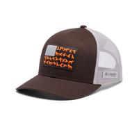 Columbia - Gorra de Malla Unisex para Adultos con Cierre a presión, Bandera de Juego, PHG, Cordovan, Talla única
