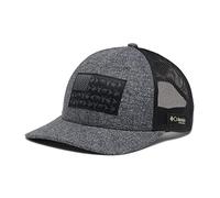 Columbia - Gorra de malla unisex para adultos con cierre a presión, bandera de juego, PHG, talla única