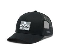 Columbia Gorra Juvenil con Cierre a presión, Negro/Columbia Mountains, Talla única