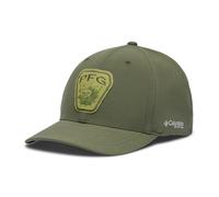 Columbia Gorra PFG Uncharted Ball, Cypress/Dark Stone/PFG Gear Gator, Large/X-Large