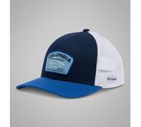 Columbia Gorra Juvenil con Cierre a presión, Azul Marino Universitario/Azul montaña/Blanco, Talla única