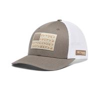 Columbia Gorra Unisex de Malla con Bandera de Juego PHG para Adultos, Blanco (Iron/White), Large/X-Large