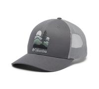 Columbia Gorra Unisex de Malla con Cierre a presión, Gris Ciudad, Senderismo, O/S