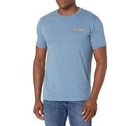 Columbia Graphic T-Shirt Camiseta, Acero/Benic, M para Hombre