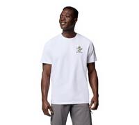 Camiseta Columbia Hageman Graphic manga corta blanco limpio - M