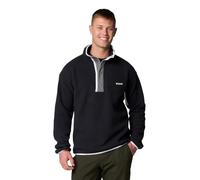 Columbia Half Snap Fleece Helvetia II-Forro Polar a Media presión, Negro, XX-Large para Hombre