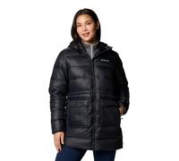Columbia Harmony Falls Chaqueta de Plumón de Largo Medio, Reflectante, Repelente al Agua, Plumón Certificado RDS, 650 Fill Power, Capucha Ajustable, Bolsillos con Cremallera, Puños Elásticos - Mujer