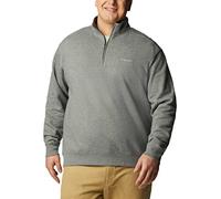 Columbia Hart Mountain II Half Zip Jersey, Gris Oscuro Jaspeado, Talla única para Hombre