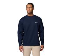 Columbia Hart Mountain II Crew Camisa, Azul Marino Universitario, XXL para Hombre