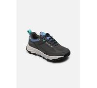 Columbia HATANA MAX OUTDRY WATERPROOF Zapatillas De Senderismo Y Trekking impermeables Mujer , Gris (Dark Grey x Electric Turquoise), 41 EU