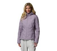 Columbia Heavenly - Chaqueta acolchada con capucha para mujer, color morado shale (Shale Purple), talla S