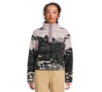Columbia - Forro polar sherpa corto con cierre medio y estampado Helvetia™ II - Violeta - Talla XL - Mujer