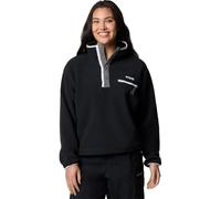 Columbia Helvetia II - Chaqueta corta de forro polar a media presión para mujer, color negro 1, talla M