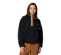 Columbia Helvetia II - Chaqueta corta de forro polar a media presión para mujer, color negro, talla S