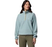 Columbia - Marcas - Helvetia II Cropped Half Snap Fleece Crushed Blue Safari Marine Light para Mujer - Talla M - Azul Azul M