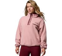 Sudadera de mujer Columbia Helvetia™ II Cropped Half Snap Fleece Talla: L / Color: rosa