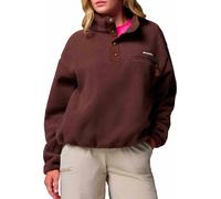 Columbia - Helvetia II Cropped Half Snap Fleece Tobacco para Mujer de Nylon - Talla L - Marrón Marrón L