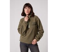 Columbia Helvetia II Cropped Half Snap Fleece XL Verde