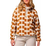 Columbia - Helvetia II Printed Cropped Half Snap Camel Brown Geostack para Mujer de Nylon - Talla S - Marrón Marrón S