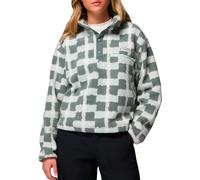 Columbia Helvetia II Printed Cropped Half Snap M Verde