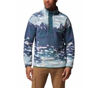 Columbia - Helvetia II Printed Half Snap Fleece Crushed Blue Sisters - Talla L - Azul Azul L