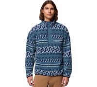 Columbia - Marcas - Helvetia II Printed Half Snap Fleece Everblue Knitknot - Talla L - Azul Azul L