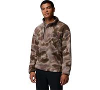 COLUMBIA Helvetia Ii Printed Half Snap Fleece - Hombre - Marrón / Gris - talla S- modelo 2027