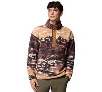 COLUMBIA Helvetia Ii Printed Half Snap Fleece - Hombre - Marrón / Negro - talla XL- modelo 2026