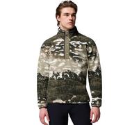 COLUMBIA Helvetia Ii Printed Half Snap Fleece - Hombre - Verde / Negro / Blanco - talla S- modelo 2026
