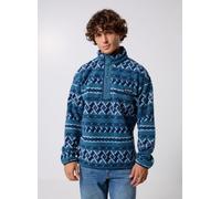 Columbia Helvetia II Printed Half Snap Fleece S Azul