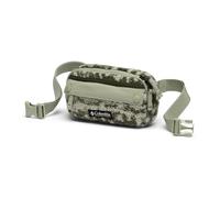 Columbia Helvetia II - Riñonera unisex estampada con estampado de rayas verdes/safari, talla única