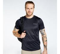 Columbia Men's Hike Crew, Technical Short Sleeve T-Shirt, Black, S