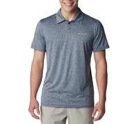 Columbia Hike Polo Camiseta para Senderismo, Collegiate Navy Heather, M para Hombre