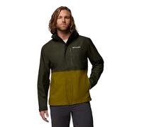 Columbia Hikebound 2 - Chaqueta impermeable para hombre, color verde/verde musgo, talla M