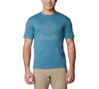 Columbia Hombre Camiseta de Manga Corta, Pacific Crossing II Graphic