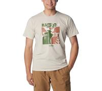 Columbia Hombre Camiseta Estampada de Manga Corta, Sun Trek