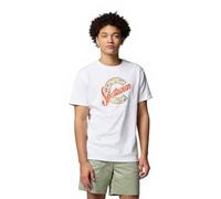Columbia M Rapid Ridge Graphic Tee men's white - c sportswear explorer XL