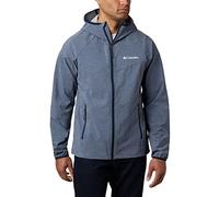 Columbia Hombre Chaqueta Softshell, Heather Canyon, Collegiate Navy Heather 464, XL