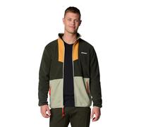COLUMBIA Sequoia Grove Full Zip Fleece - Hombre - Gris / Verde - talla L- modelo 2025
