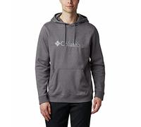 Columbia Hombre Hoodie Sudadera Con Capucha, City Grey Heather, Columbia Grey, S