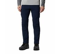 Columbia Hombre Pantalones de senderismo convertibles, Collegiate Navy 464, 28W / 36L