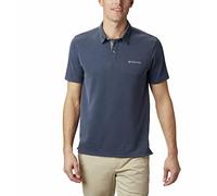 Columbia Polo para hombre Collegiate Navy 464 Talla M